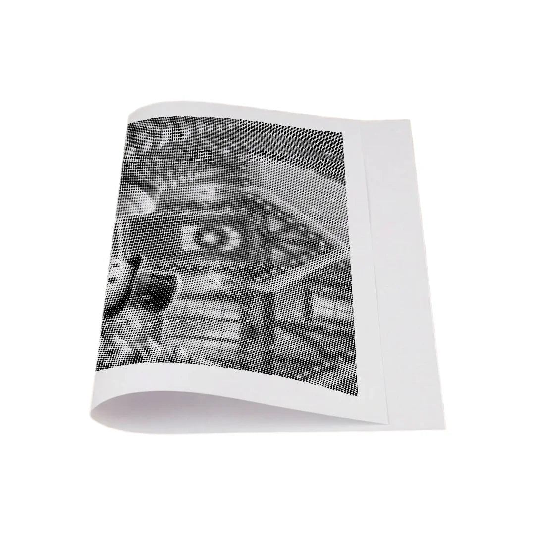 Julemanden med Snemand Dot Painting