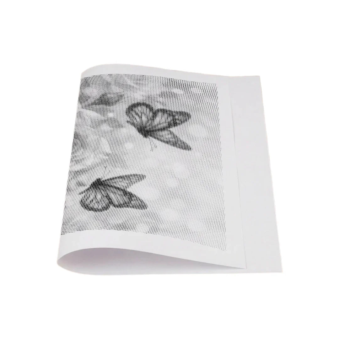 Sommerfugl med Rose Dot Painting