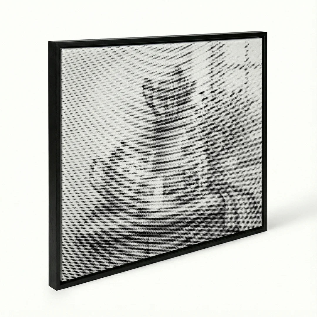 Køkken Stilleben Dot Maleri