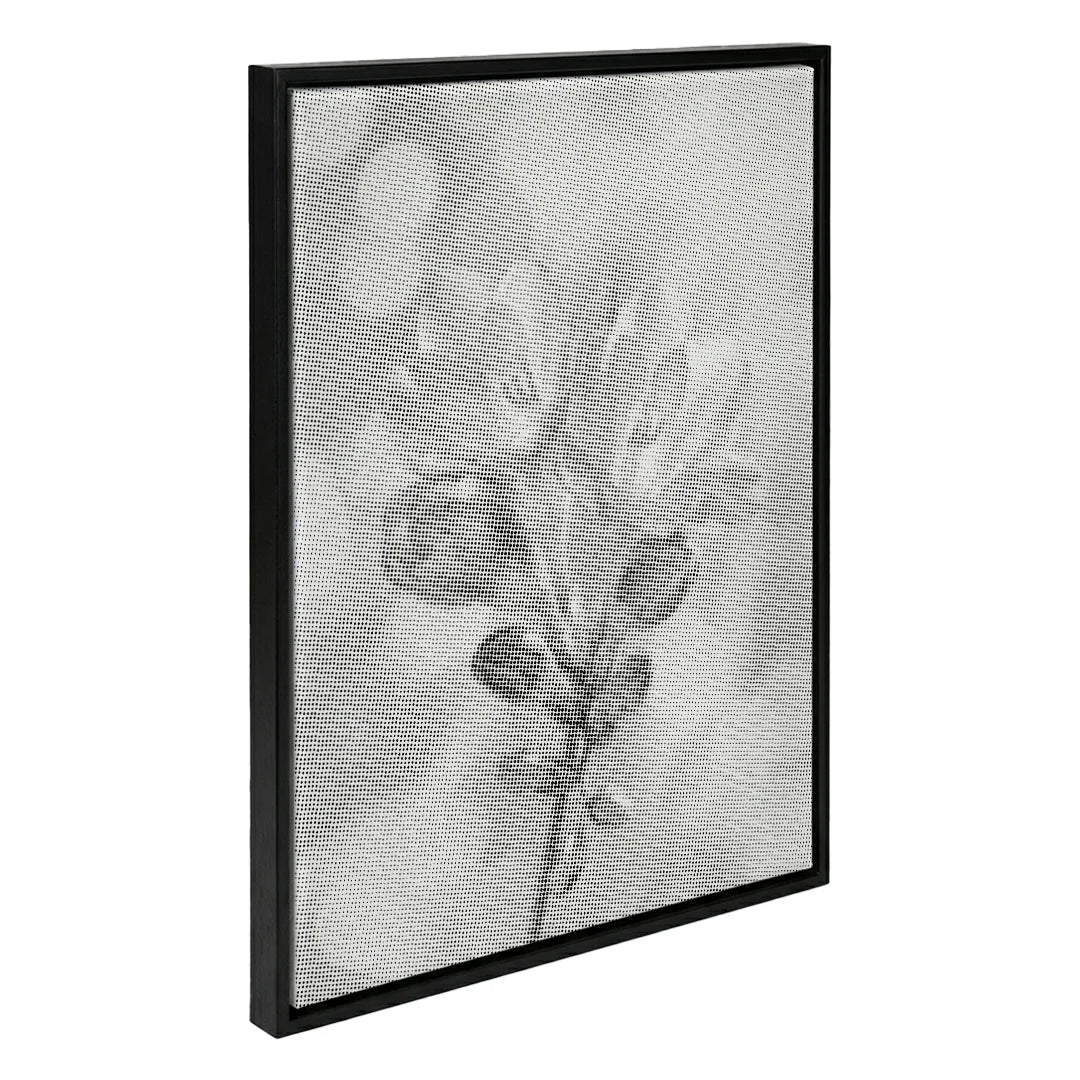 Flower on the Rise Dot Maleri