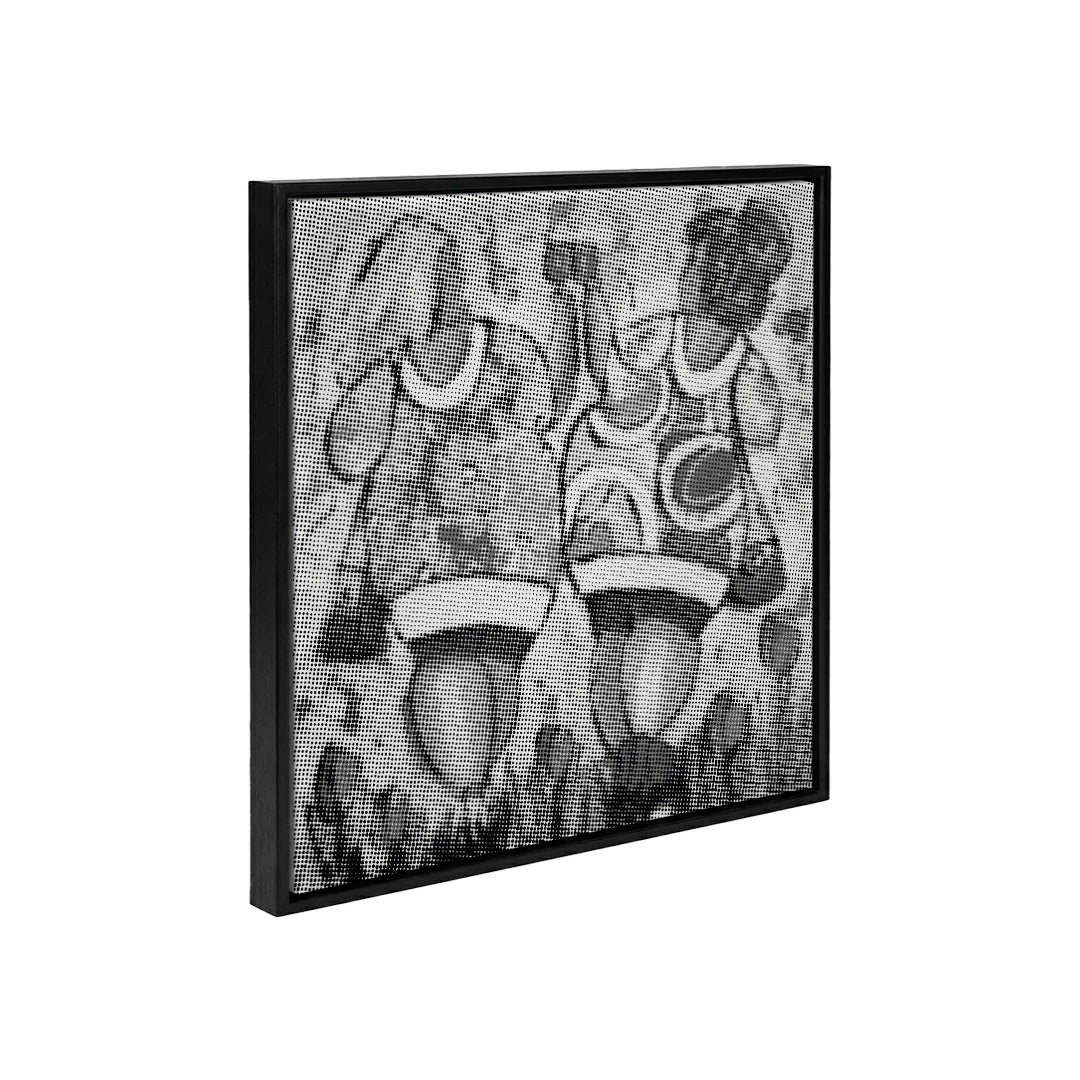 Munter Damer Toast Dot Painting