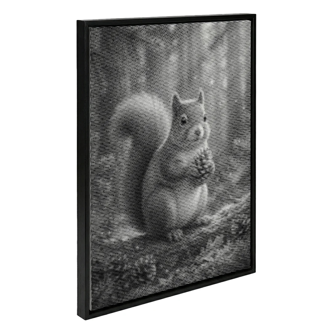 Egern med Pine Kogler Dot Painting