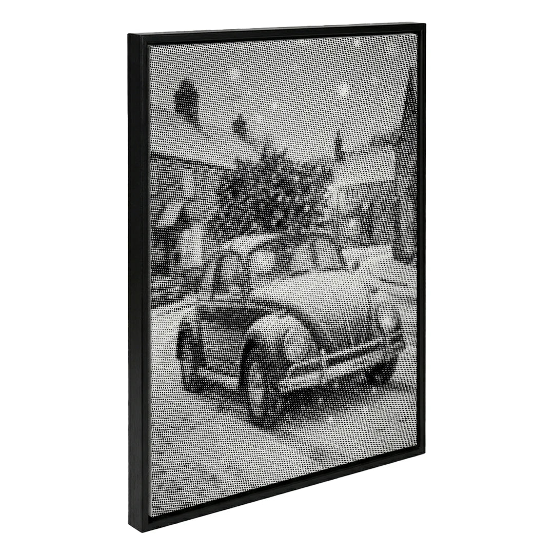VW med juletræsprikmaling