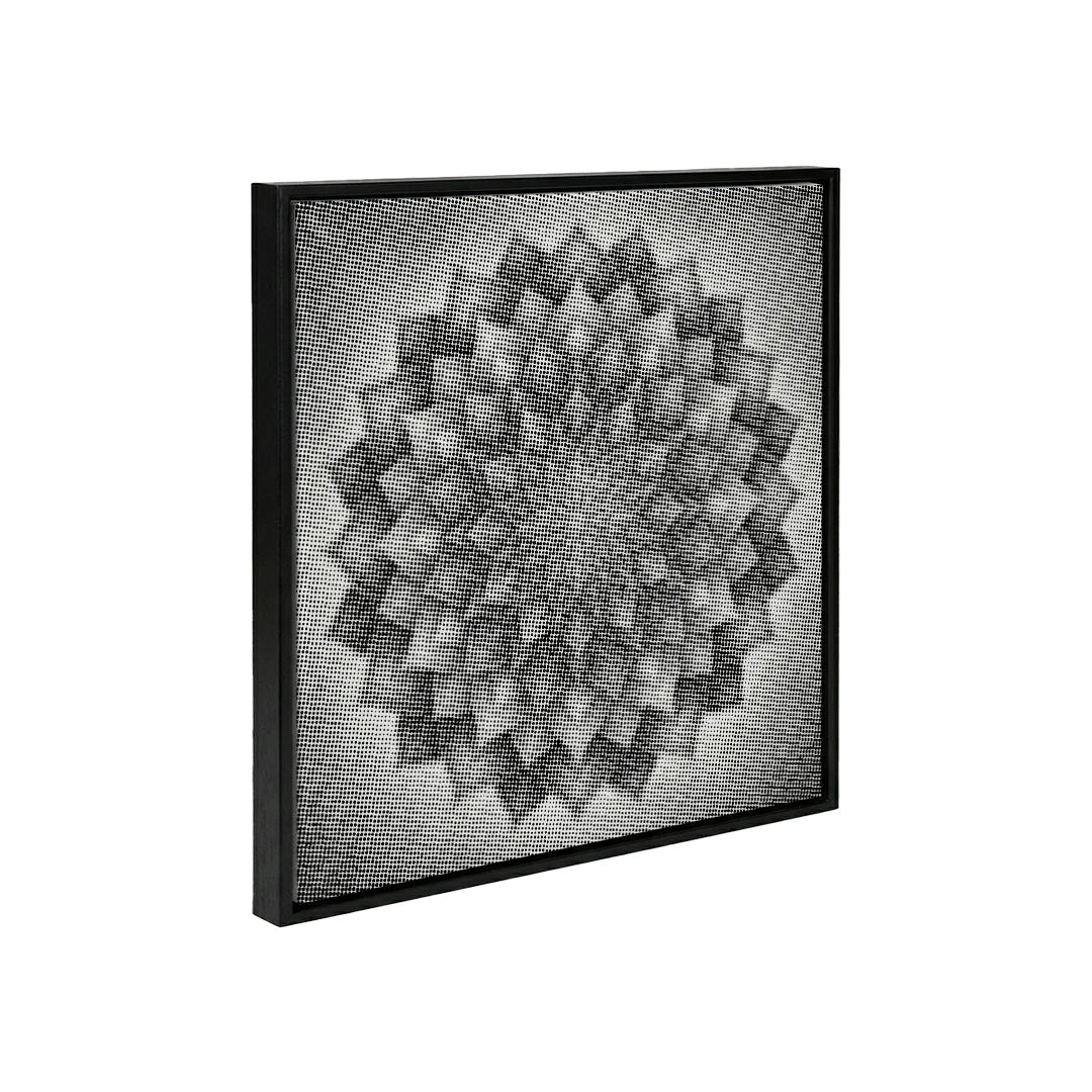 Mandala 6 prikker maleri