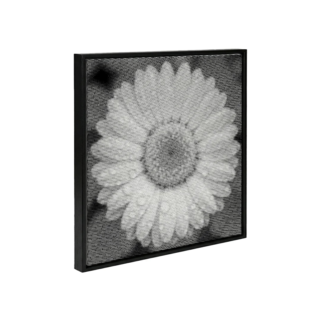 Blomst med vanddråber Dot maleri