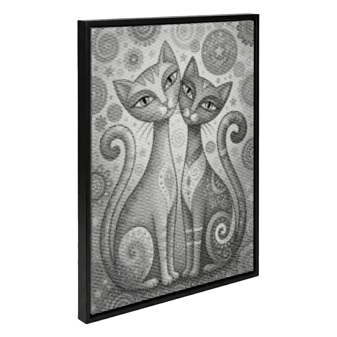 2 yndefulde Katte Dot Painting