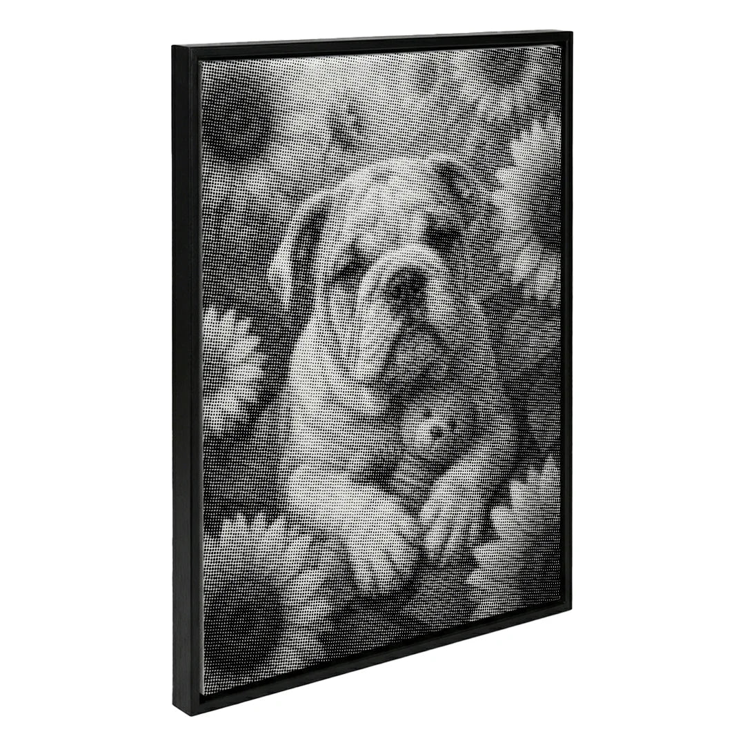 Bulldog Dot Maleri