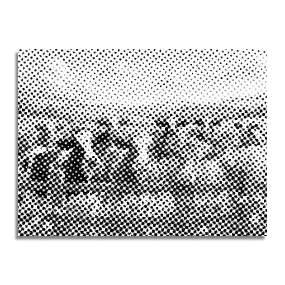 Happy Farm Cows Dot Maleri
