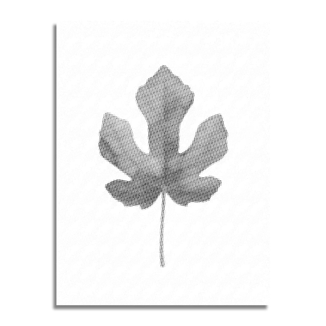 Figenblad Dot Maleri