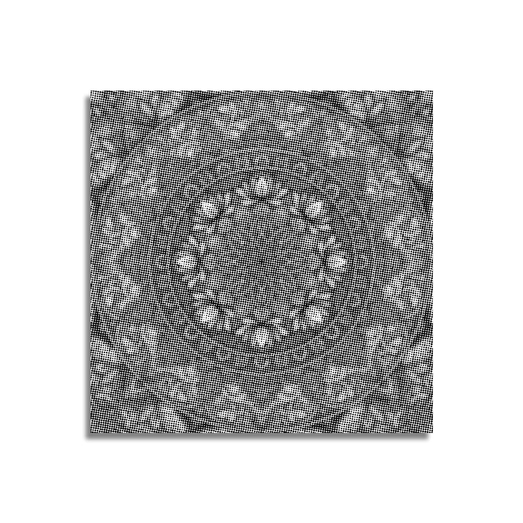Mandala 8 prikker maleri