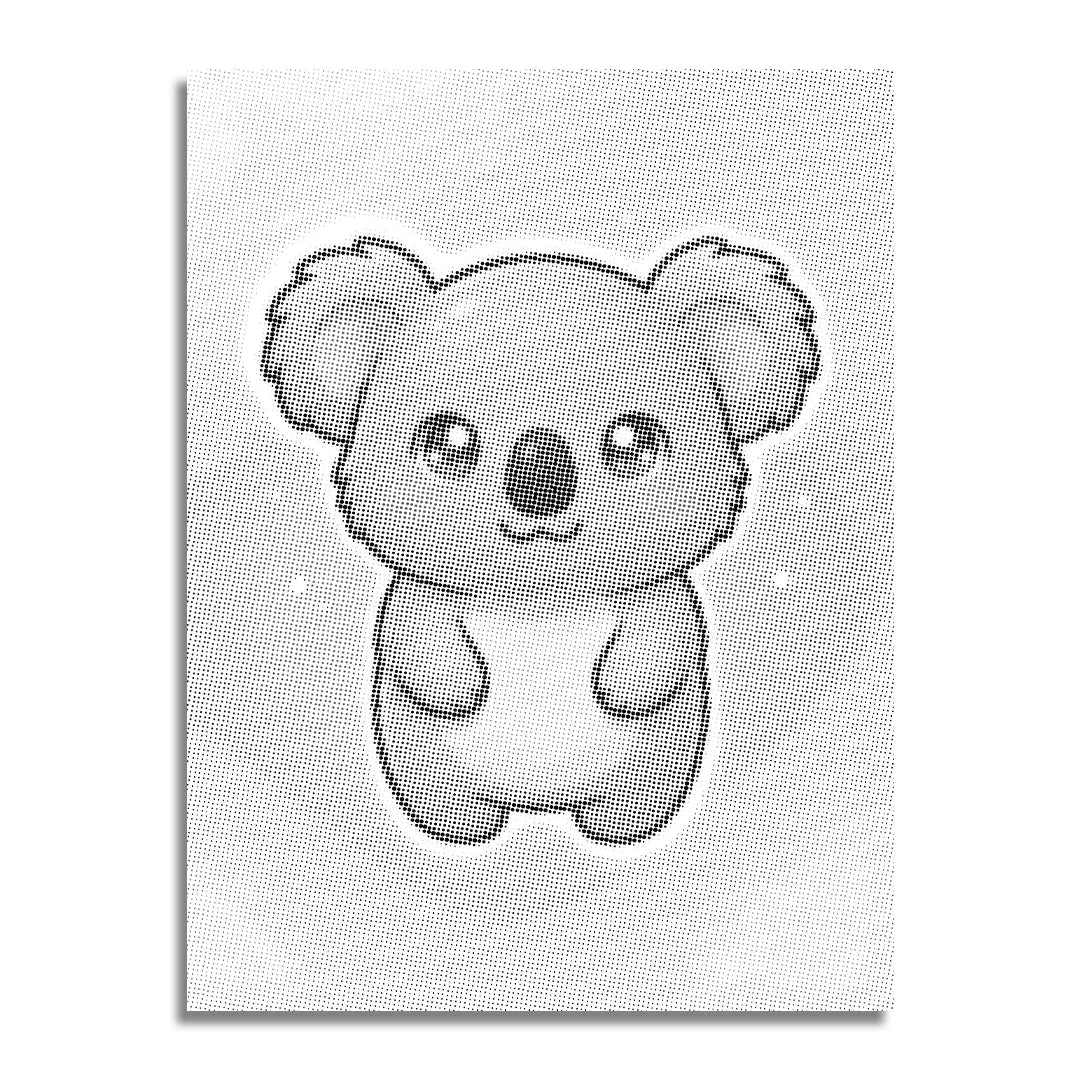 Koala Dot maleri