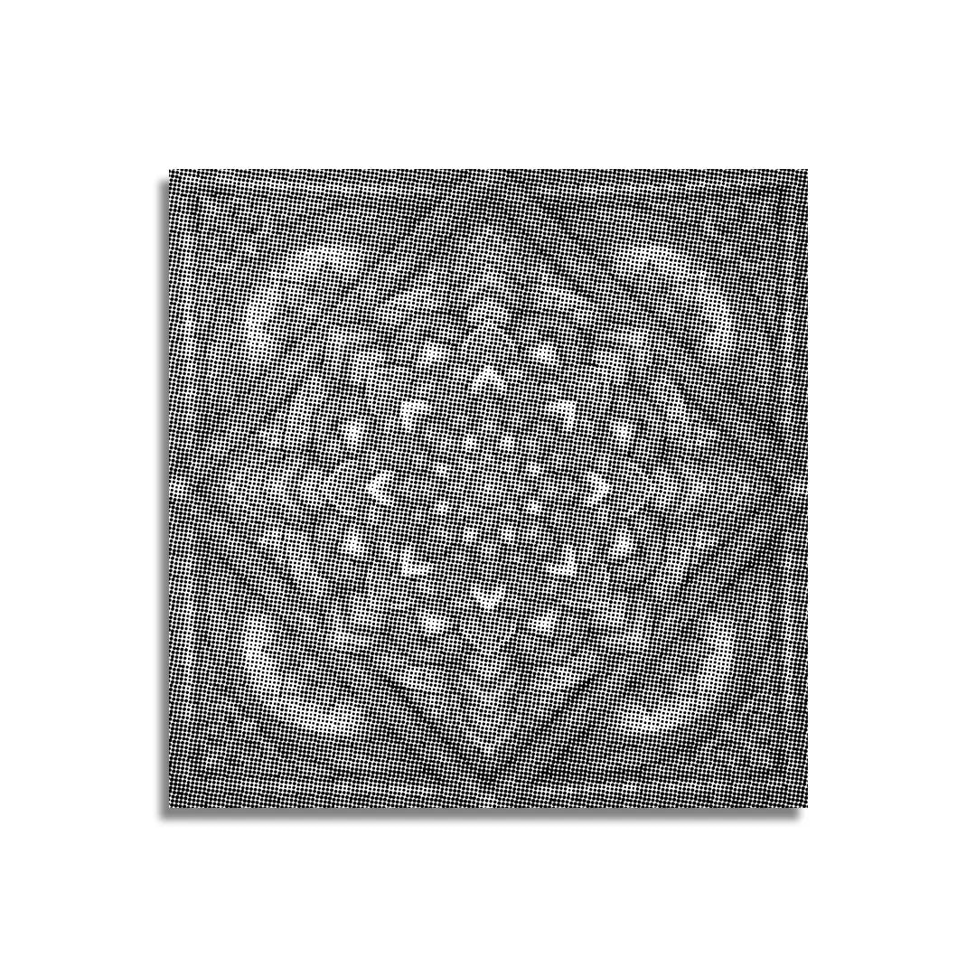 Mandala 6 prikker maleri