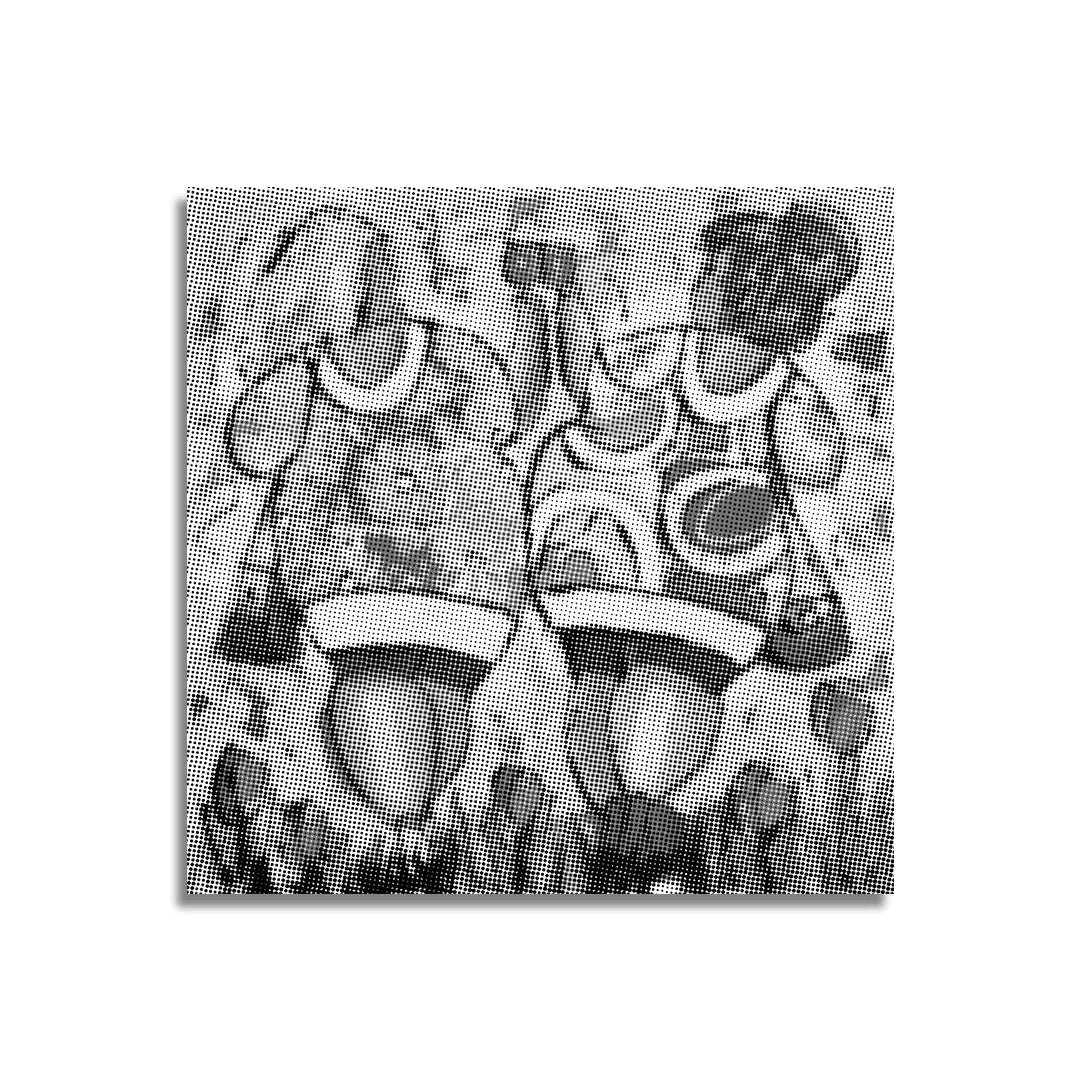 Munter Damer Toast Dot Painting