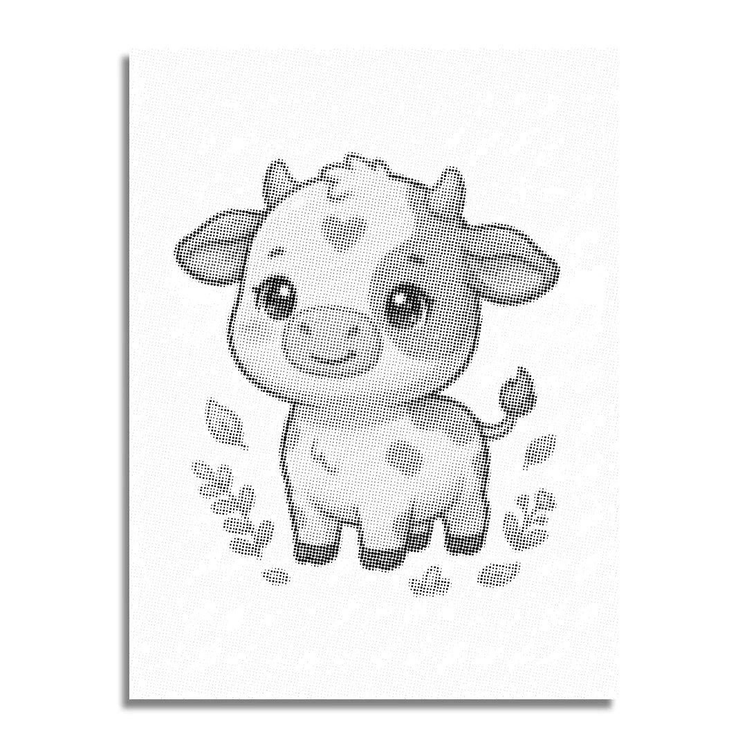 Cow Dot maleri