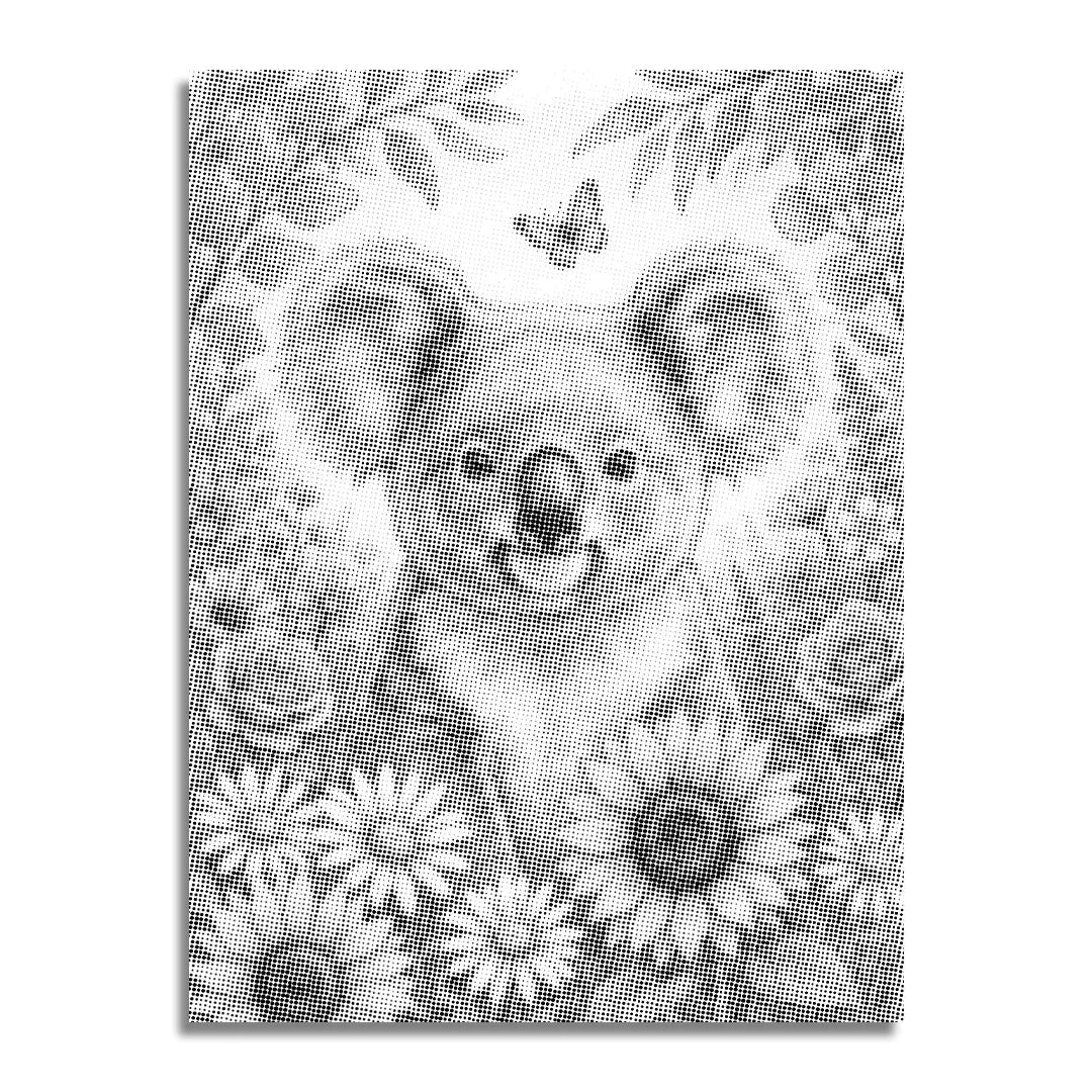 Koala med blomster Dot maleri