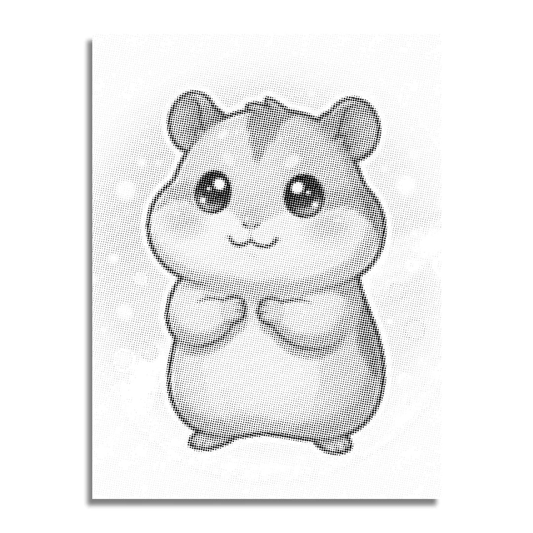 Hamster Dot Maleri