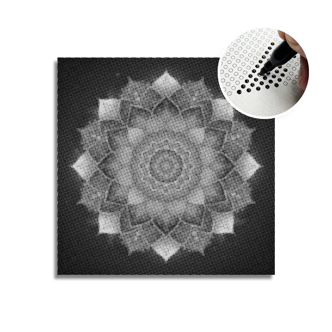 Mandala 14 Dot maleri