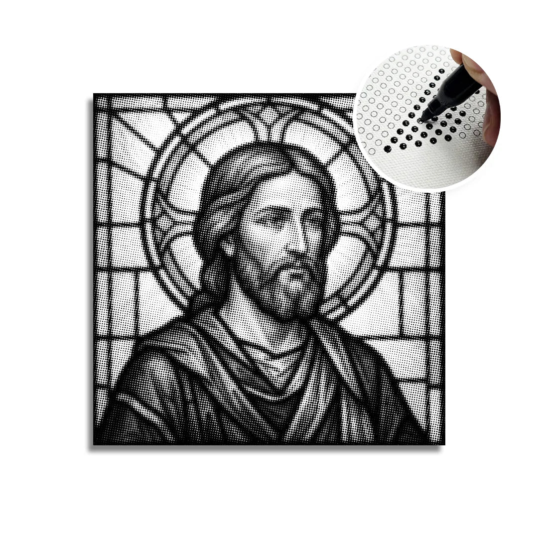 Jesus Dot maleri