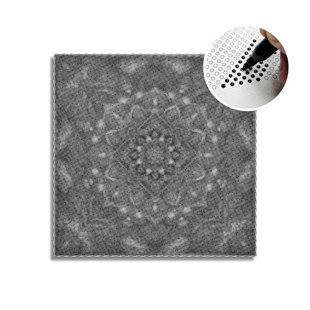 Mandala Flise Dot Maleri