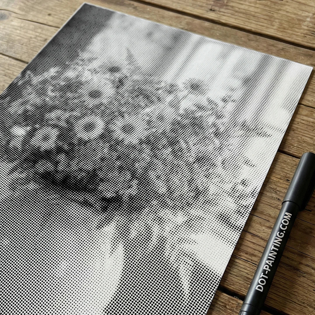 Blomstervase Dot Maleri