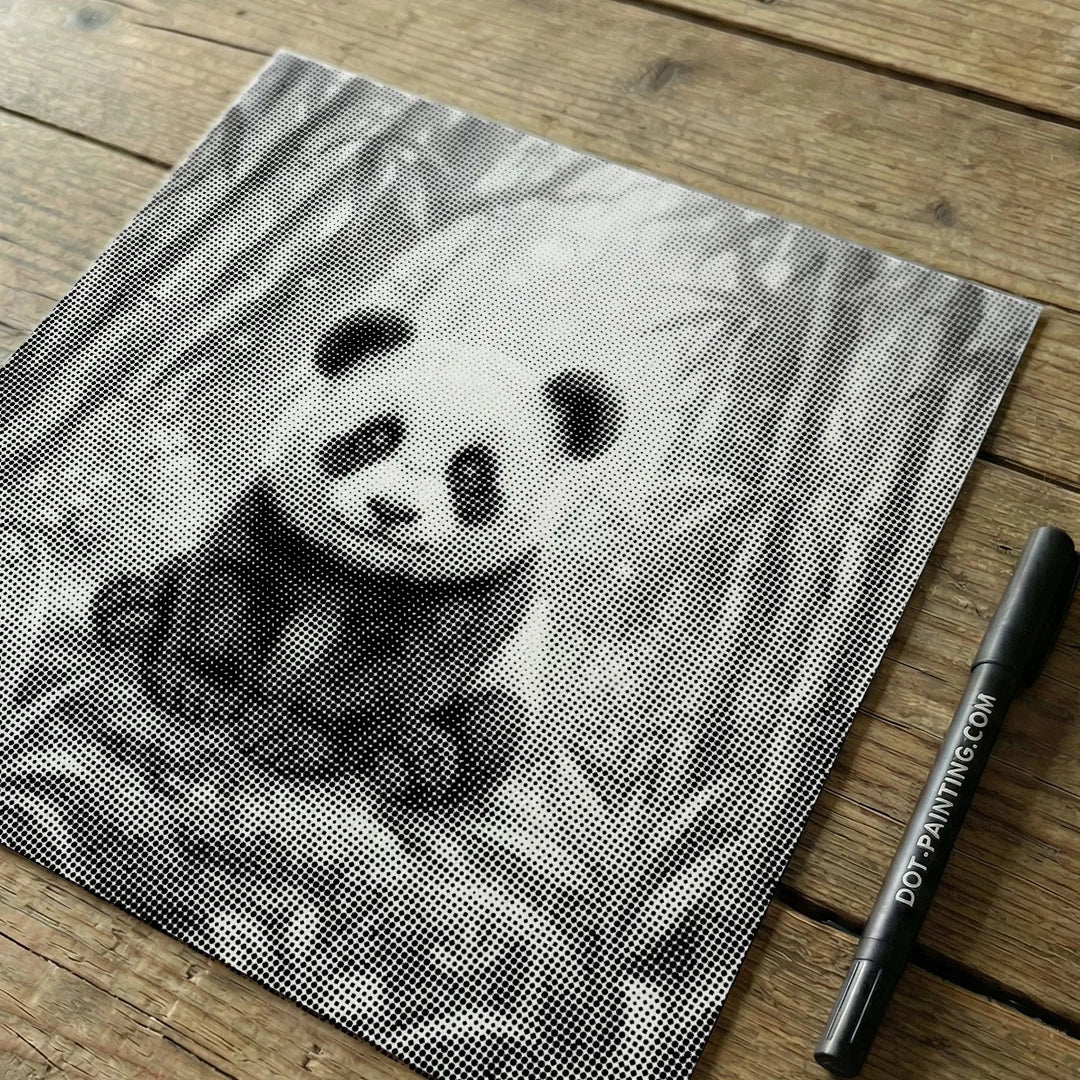Panda Dot maleri