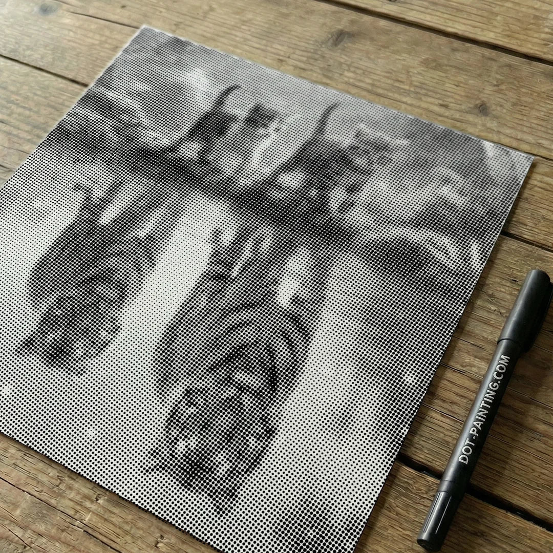 2 killinger Reflection Dot Painting