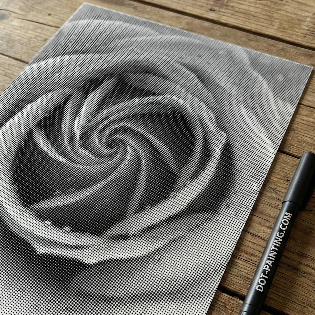 Rose prik maleri