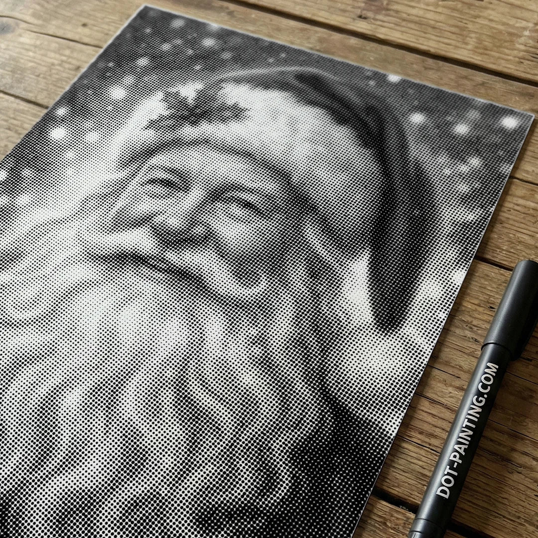 Santa 4 Dot Maleri