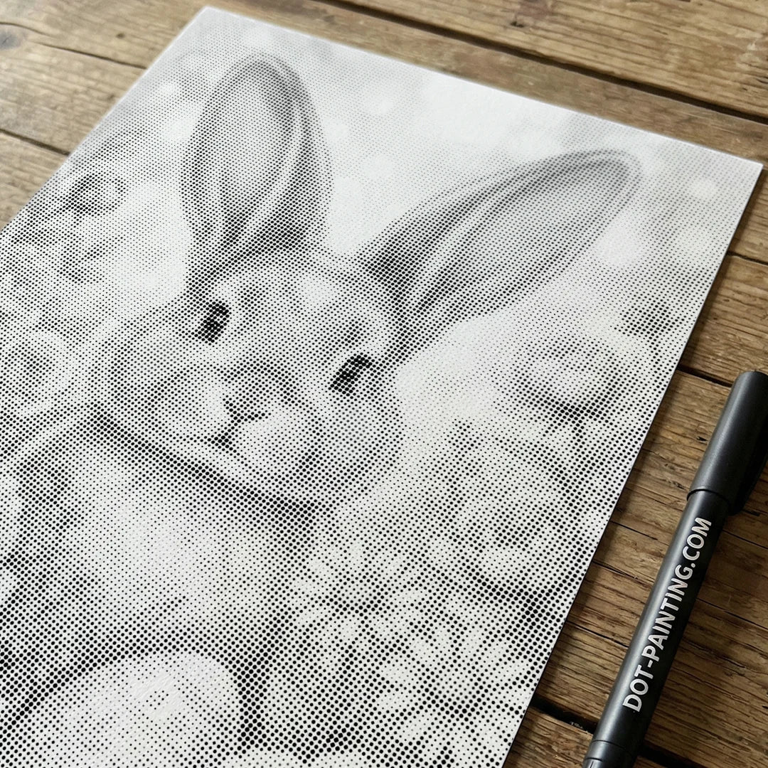 Bunny Dot maleri