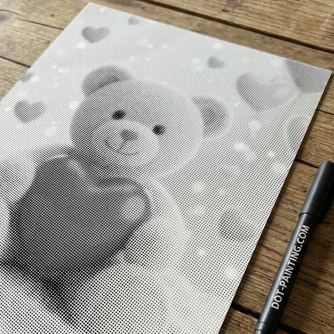Bamse Dot Maleri