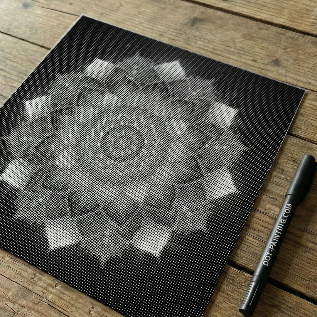 Mandala 14 Dot maleri