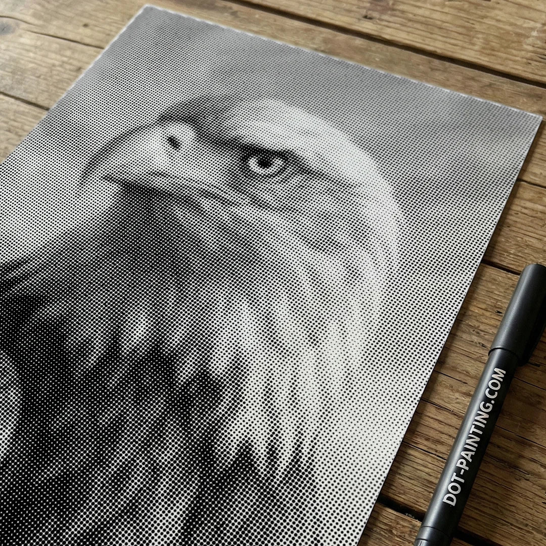 Eagle Dot Maleri