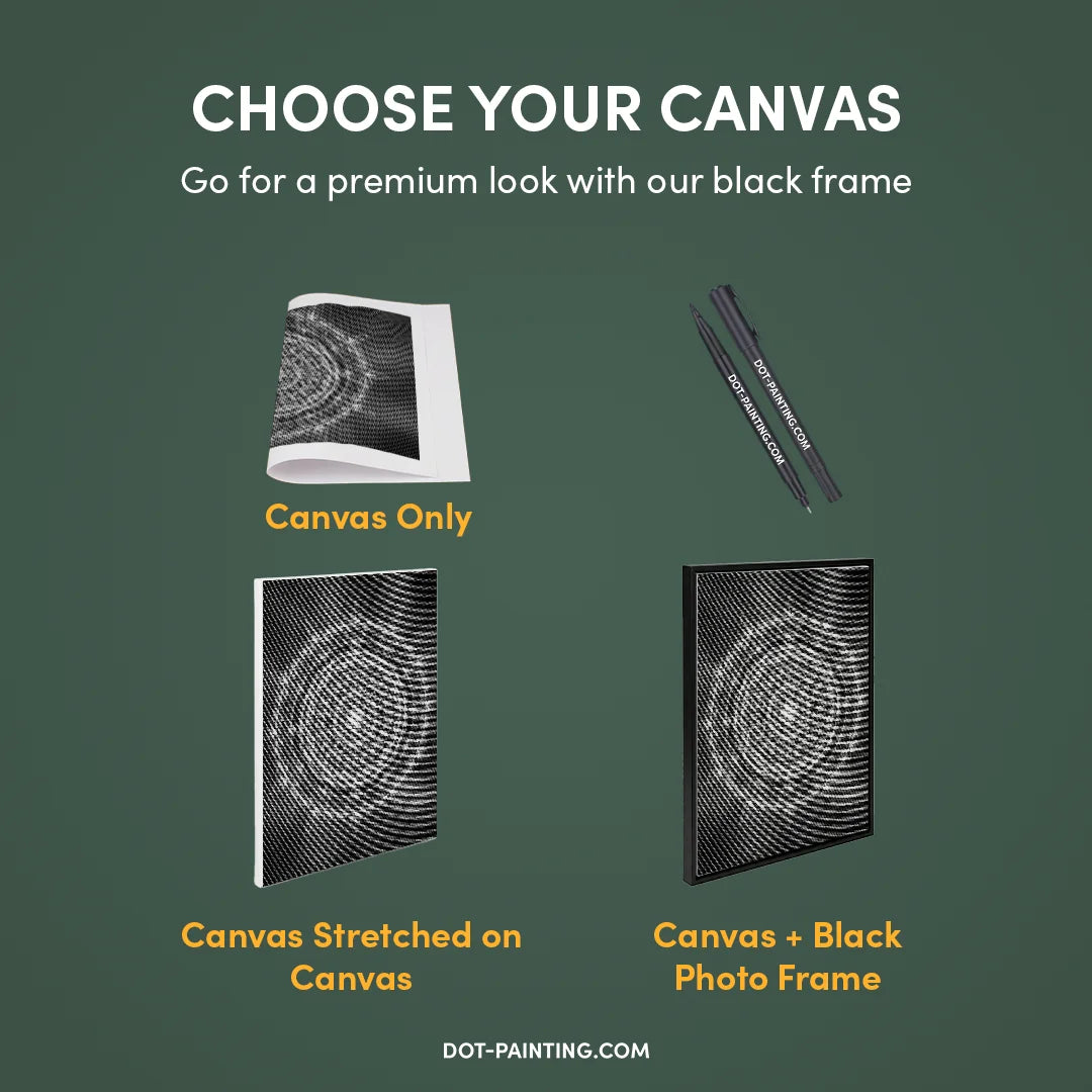 Mandala 15 Dot Maleri