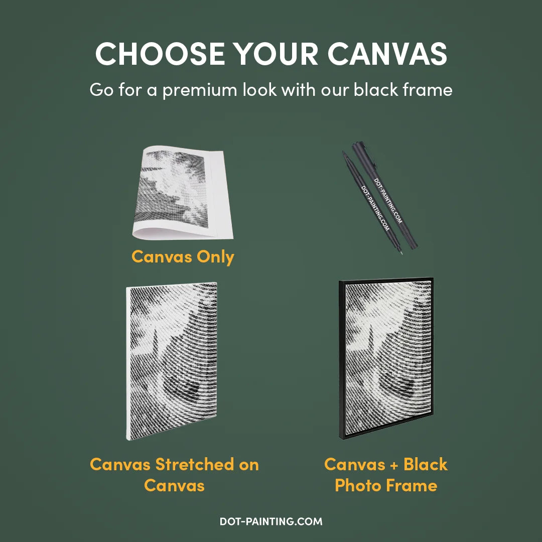 Amsterdam Canal Dot Maleri