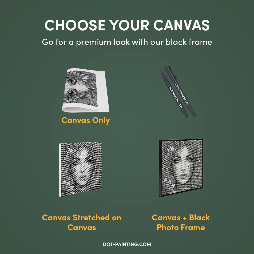 Botanisk ansigtspunktmaling