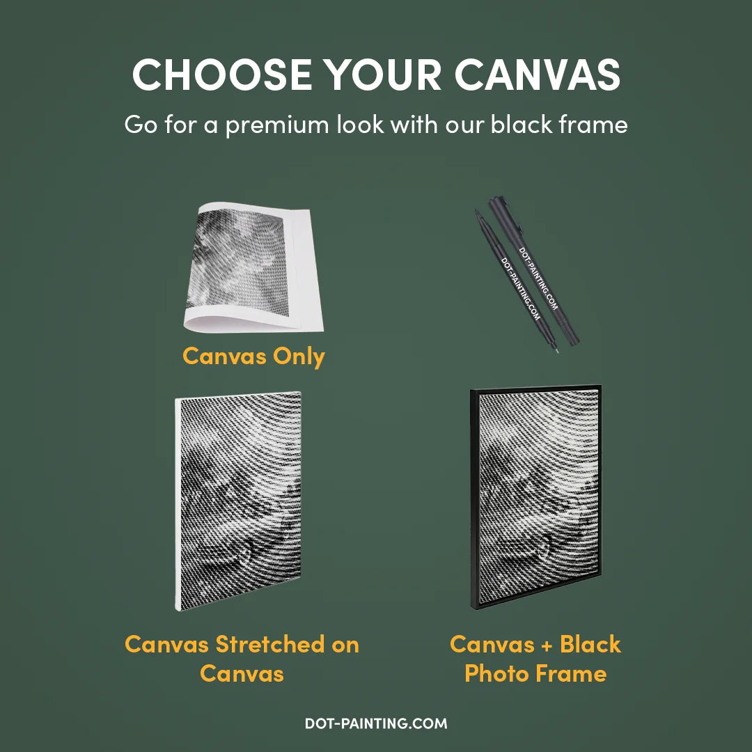 Gammel bil på gården Dot maleri