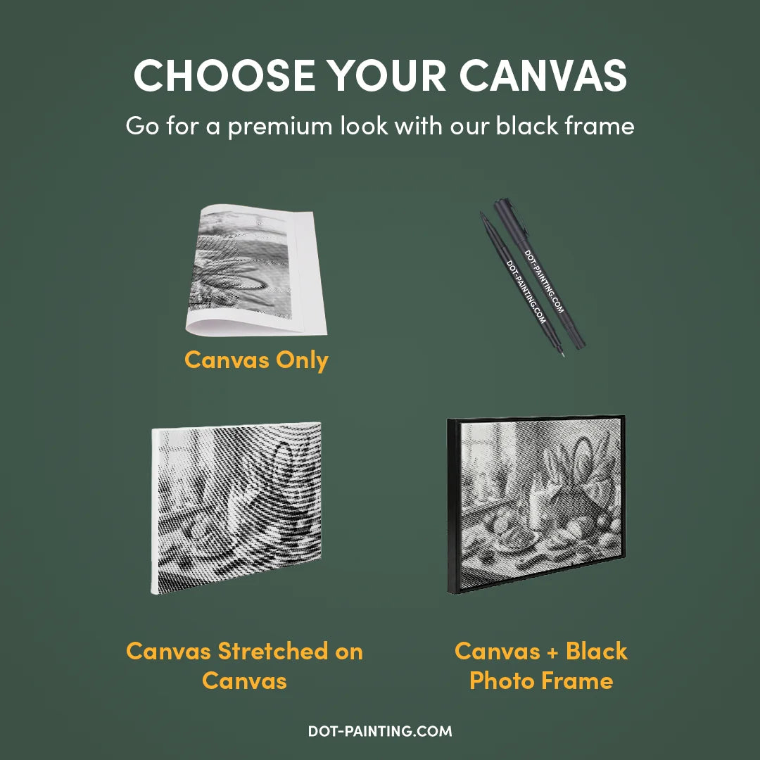 Brødkurv Dot Maleri