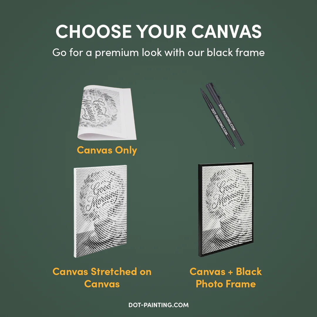 Godmorgen Kaffe Dot Maleri