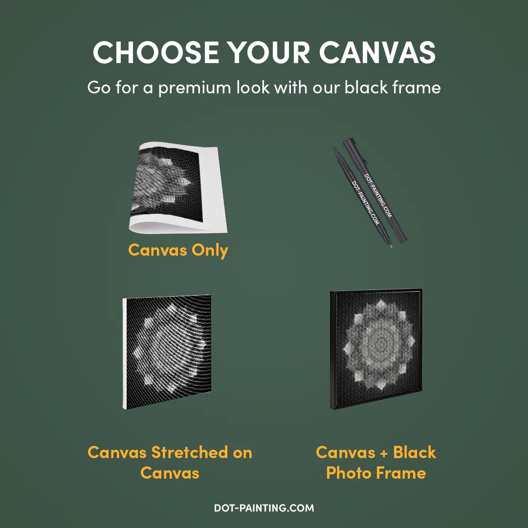 Mandala 14 Dot maleri