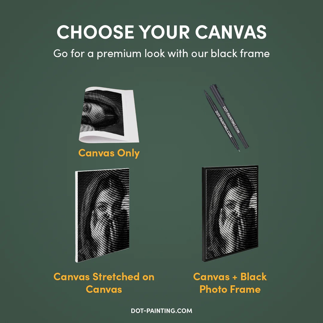 Smukt indisk prikmaleri