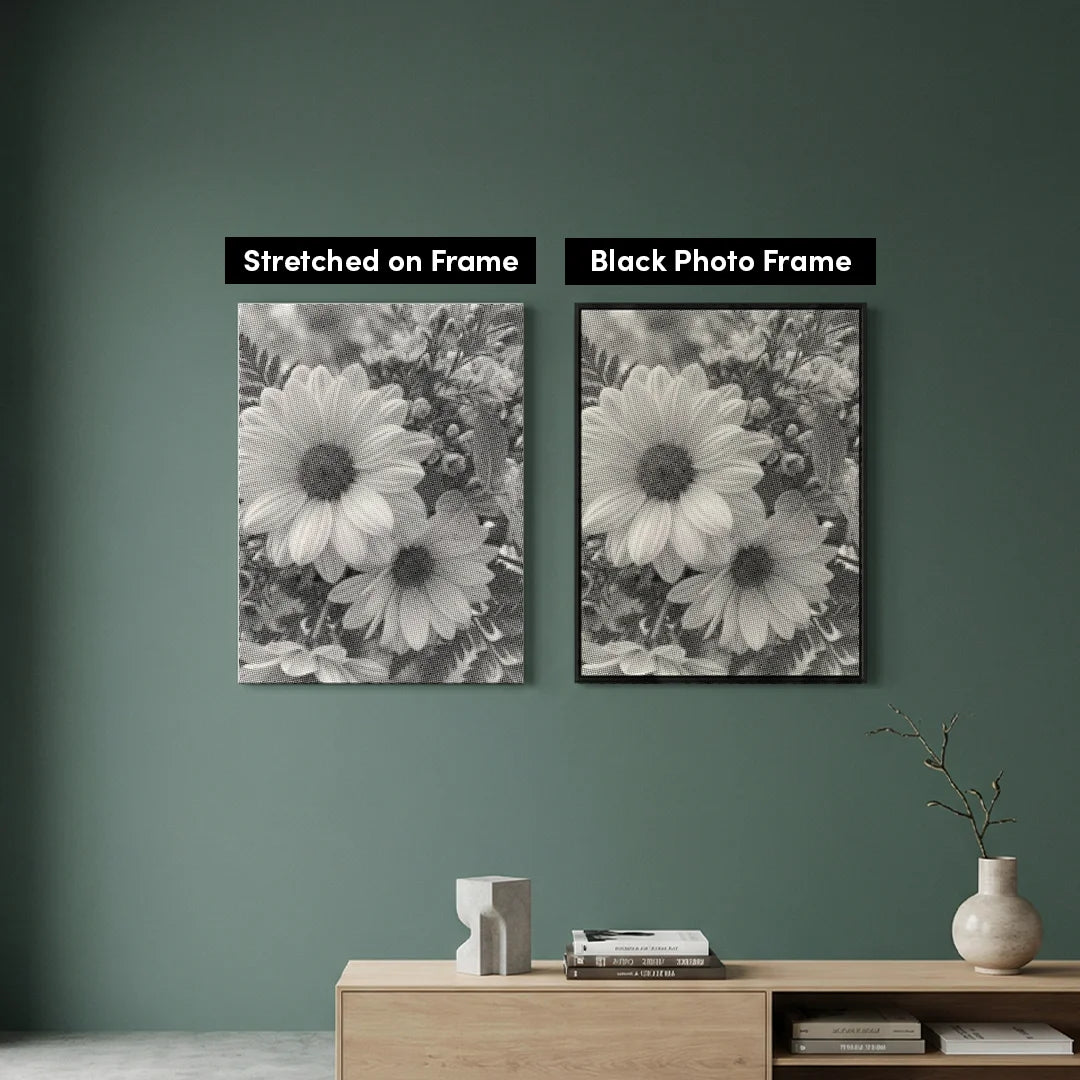 Blomster Dot Maleri