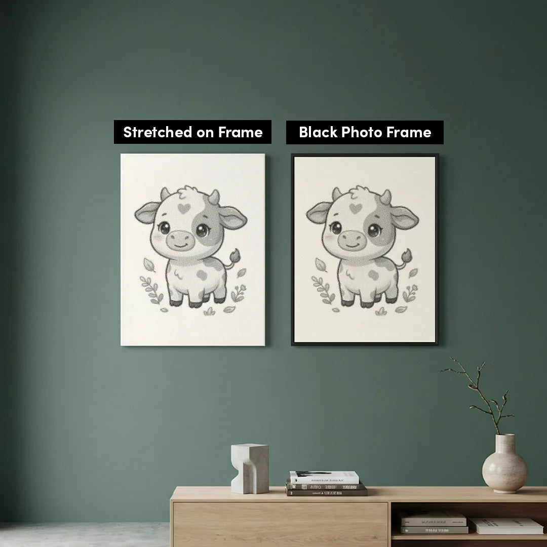 Cow Dot maleri