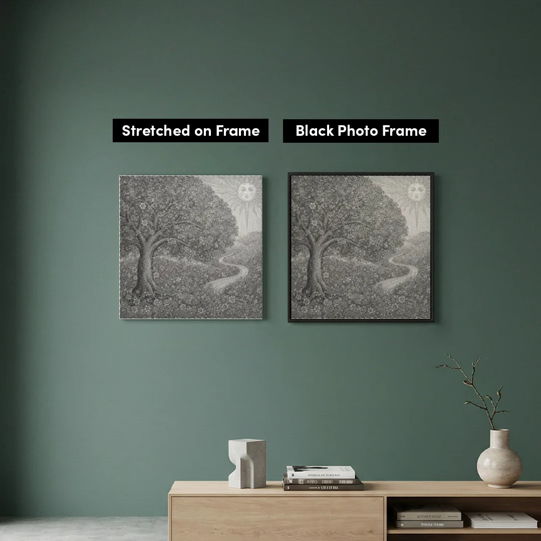 Solskinsdag Dot Painting