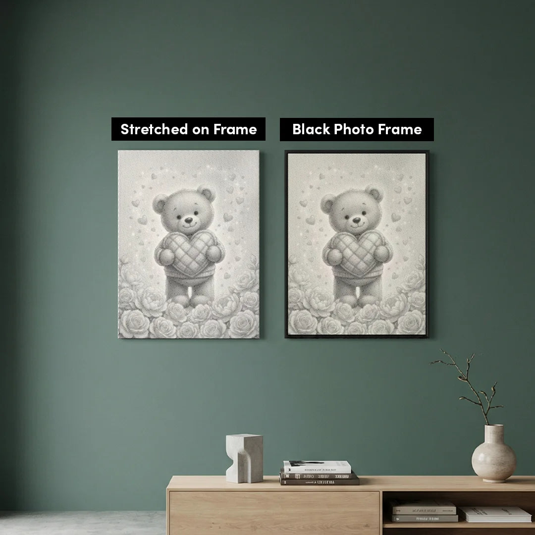 Jeg elsker dig, Bear Dot Painting