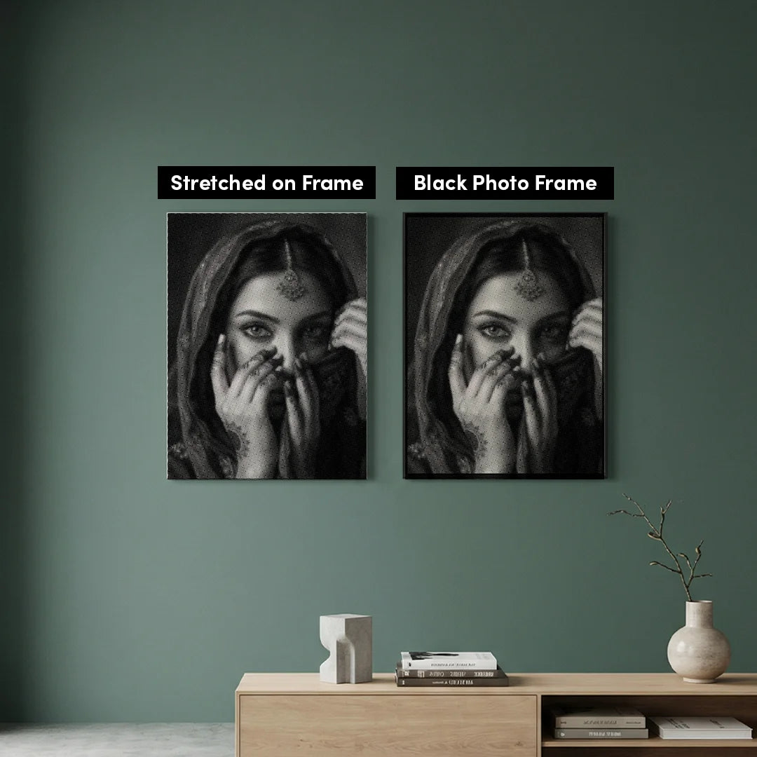 Smukt indisk prikmaleri