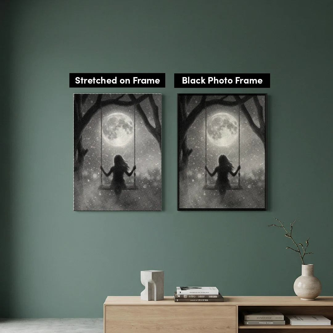 Moonlight Swing Dot Maleri