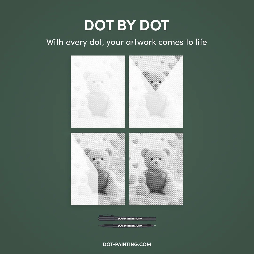 Bamse Dot Maleri