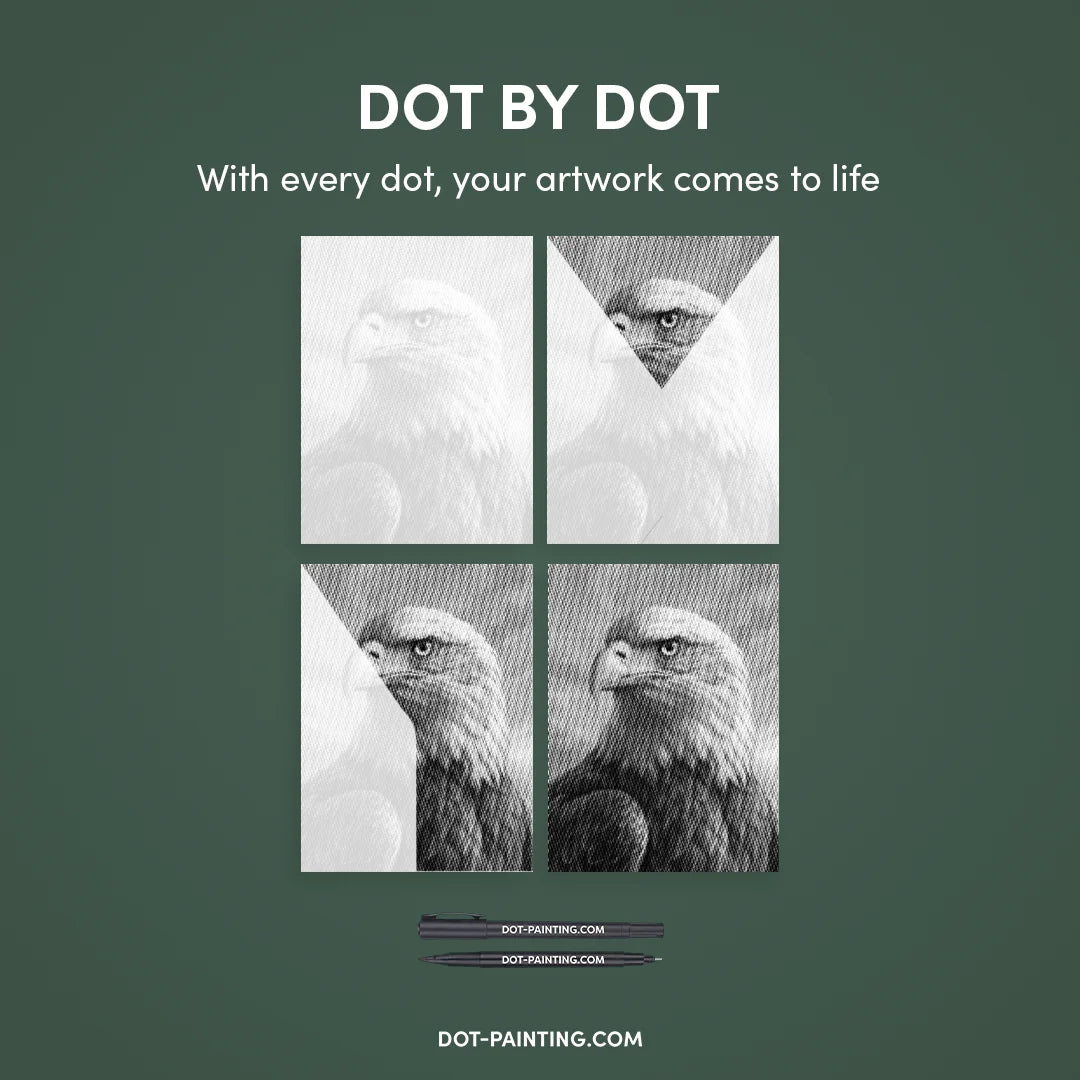 Eagle Dot Maleri