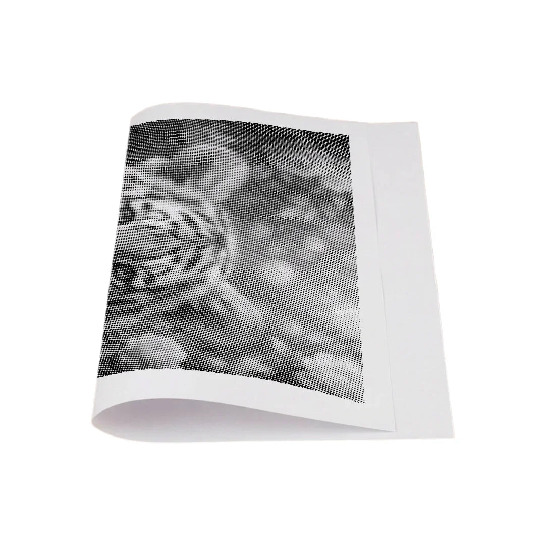 Tiger med blomster Dot maleri