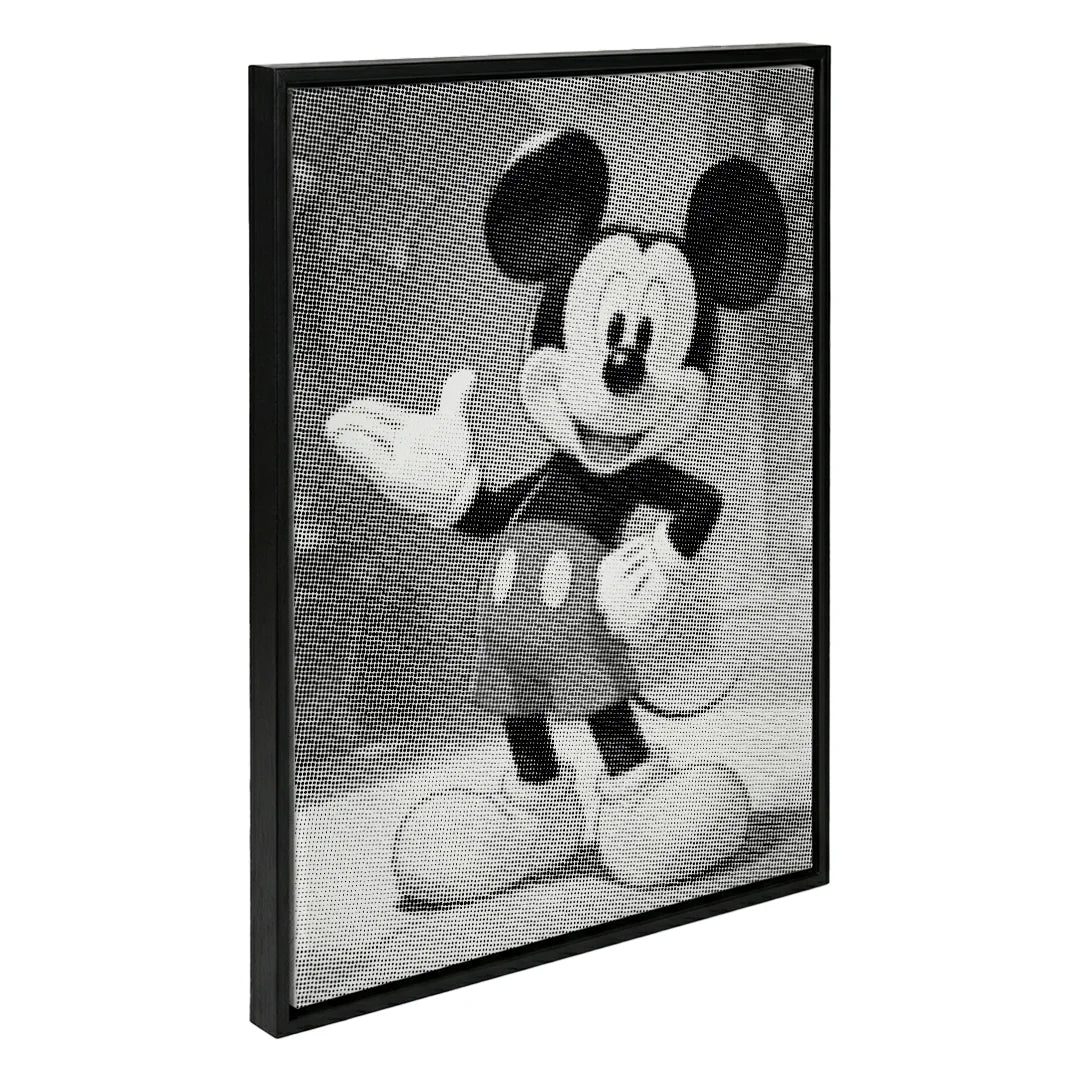 Mickey Mouse Dot Painting